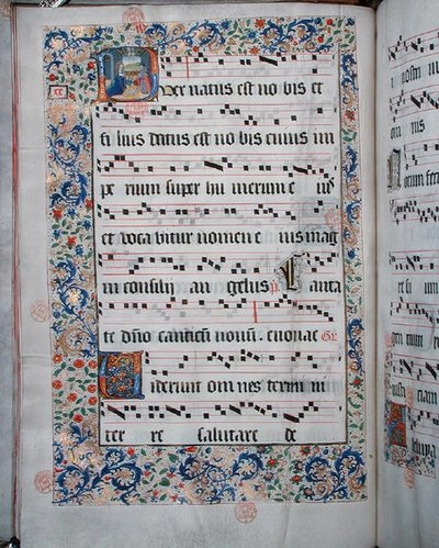 Ms 432 Temporal utilisé par les Sœurs de la Congrégation des Carmélites de Bruges, écrit par Sœur Margarita Bruynewe - Sister Cornelia Wulfekkercke