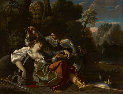 Tancrède et Clorinde - Sisto Badalocchio