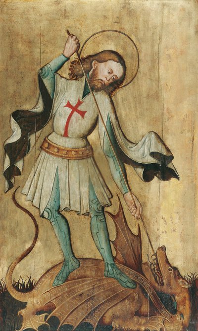 Saint Georges en tueur de dragon - Slowakischer Maler