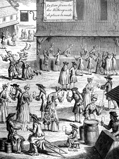 Foire au cup-and-ball, sous le règne de Louis XIV, France, 17e siècle, 1882-1884 - Smeeton