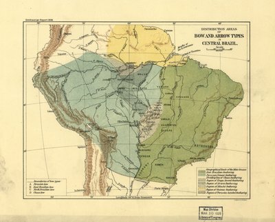 Zones de distribution des types d