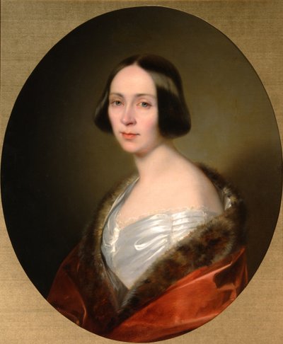 Portrait de la comtesse Luise Trofimovna Golitsyna 1810-1887, née Baranova, début des années 1840 - Sándor Kozina