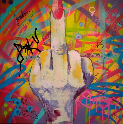 Graffiti « doigt d