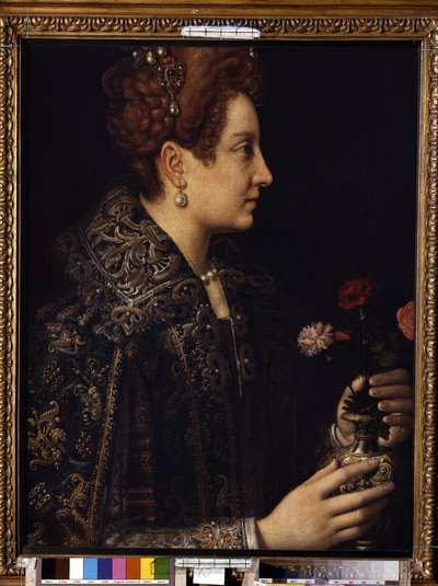 Portrait de femme de profil - Sofonisba Anguissola