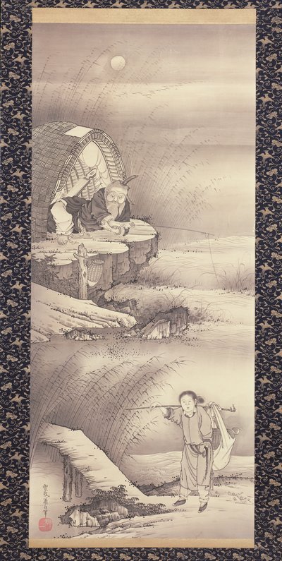 Lu Shang (Taigongwang), vers 1775 - Soga Shohaku