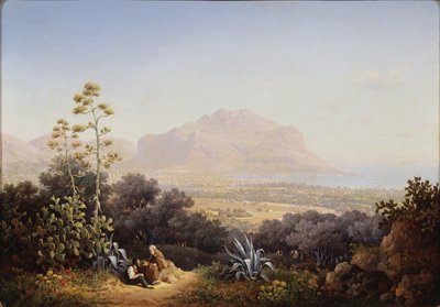 Vue de Palerme, 1845 - Sokrat Maximovich Vorobyev