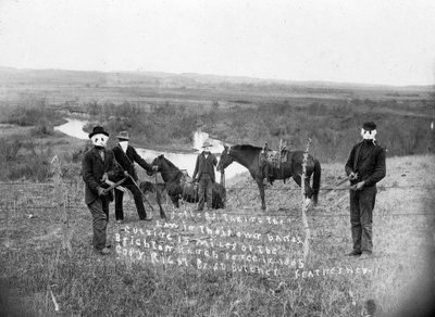 La « guerre des barbelés » au Nebraska 1884-1885 : Les propriétaires de ranch tentent de prendre des terres aux fermiers en s