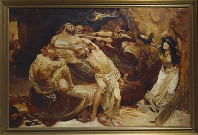 Samson et Dalila - Solomon Joseph Solomon