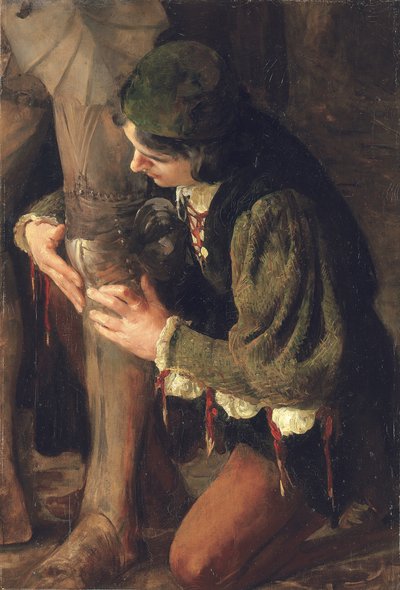 Étude pour "Équipé" - Solomon Joseph Solomon