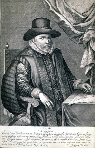 John Speed, publié par George Humble, 1632 - Solomon Savery