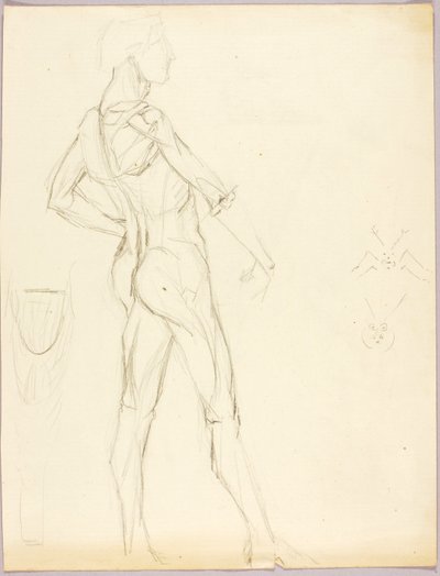 Étude anatomique - Solon H. Borglum