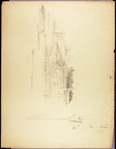 Façade de la cathédrale - Solon H. Borglum
