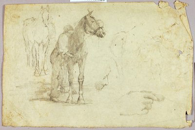 Cheval et cavalier - Solon H. Borglum