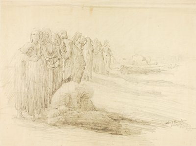 Deuil - Solon H. Borglum