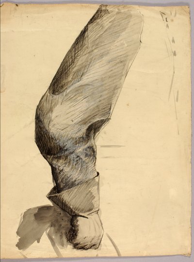 Bras droit, étude pour la statue équestre - Solon H. Borglum