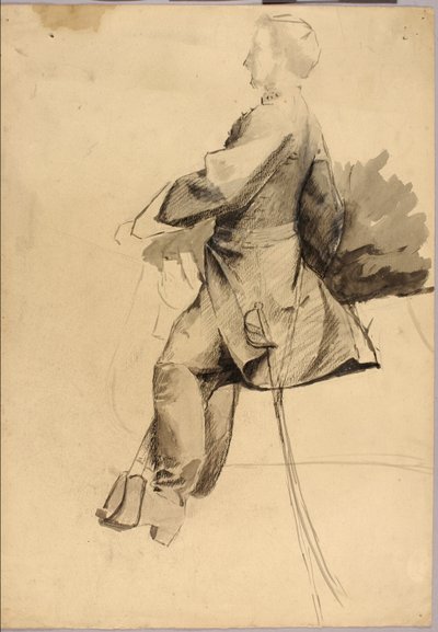 Étude pour un monument équestre - Solon H. Borglum
