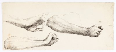 Trois études de bras - Solon H. Borglum