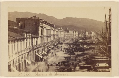 Marina di Messina. - Sommer and Behles