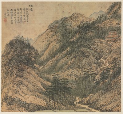 Pic des Immortels Xianding, 1500s - Song Xu