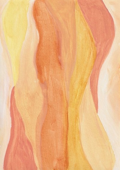 Courbes abstraites chaleureuses - Soniya Vijayakumar