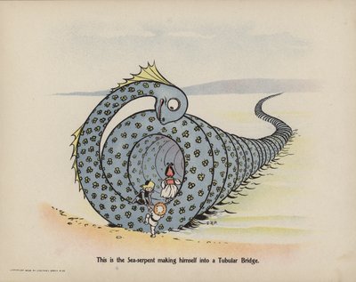 Illustration de la suite des aventures des trois bébés audacieux (lithographie couleur) - Sophia Rosamond Praeger