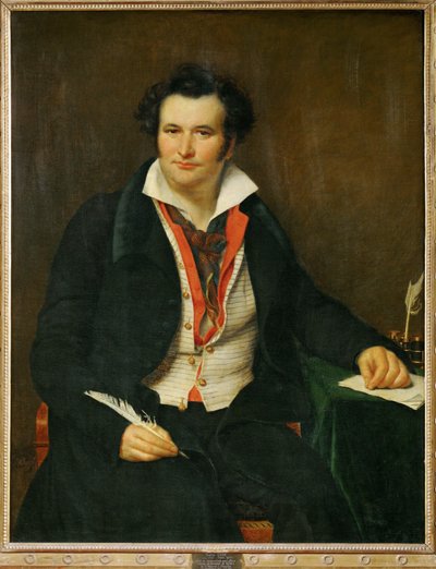 Wolf, dit Bernard, auteur, acteur, directeur du Theatre de la monnaie a Bruxelles … - Sophie (1797 1867) Rude