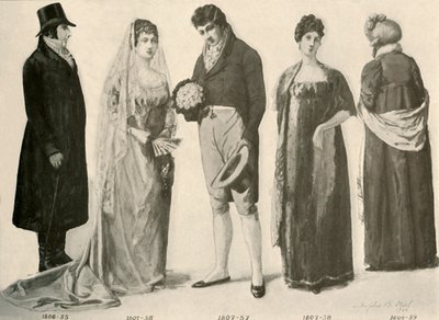 Vêtements de 1800-1808, 1903, 1937 - Sophie B. Steel