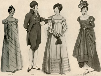 Vêtements de 1800-1808, 1903, 1937 - Sophie B. Steel