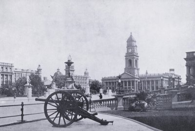 Jardins de la ville, montrant le bureau de poste, Durban - South African Photographer