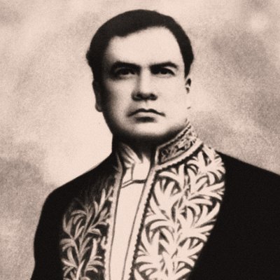 Portrait de Rubén Darío - South American School