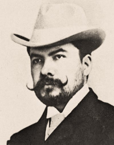 Portrait de Rubén Darío - South American School