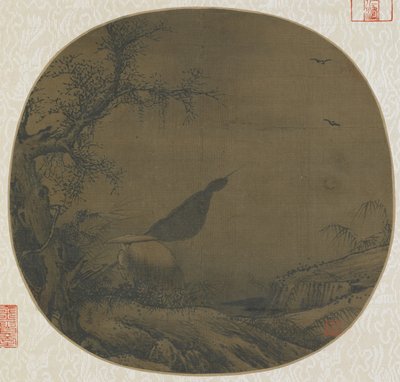 Pêcheur rentrant chez lui couvert de neige, fin 12e-début 13e siècle - Southern Song Dynasty Chinese School