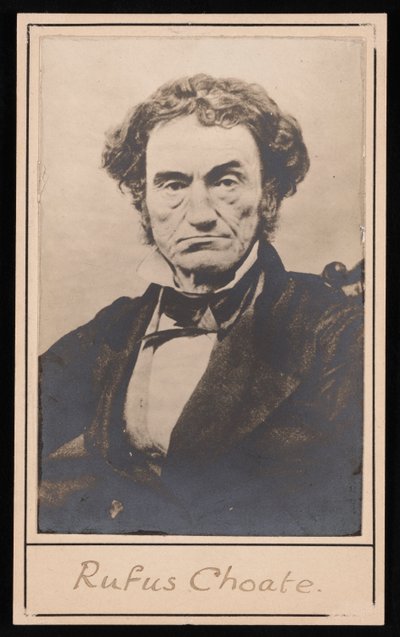 Portrait de Rufus Choate 1799-1859, avant 1859 - Southworth and Hawes