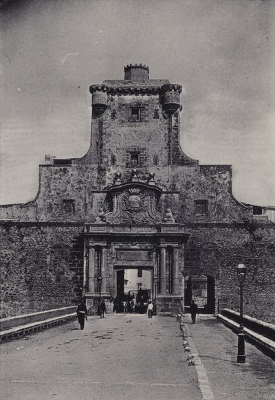 Cadix : Puerta de Tierra (photo n/b) - Spanish Photographer