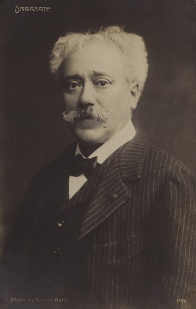 Portrait de Pablo de Sarasate - Spanish Photographer