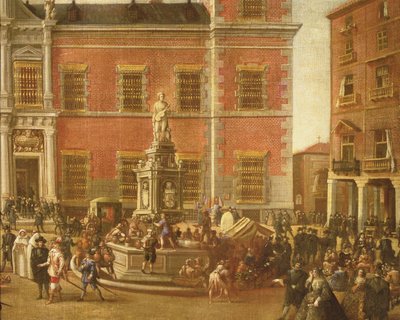 La prison de la cour, Madrid - Spanish School