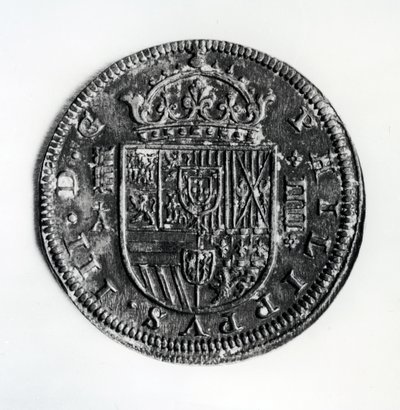 Pièce de 4 réales du règne de Philippe III (argent) - Spanish School