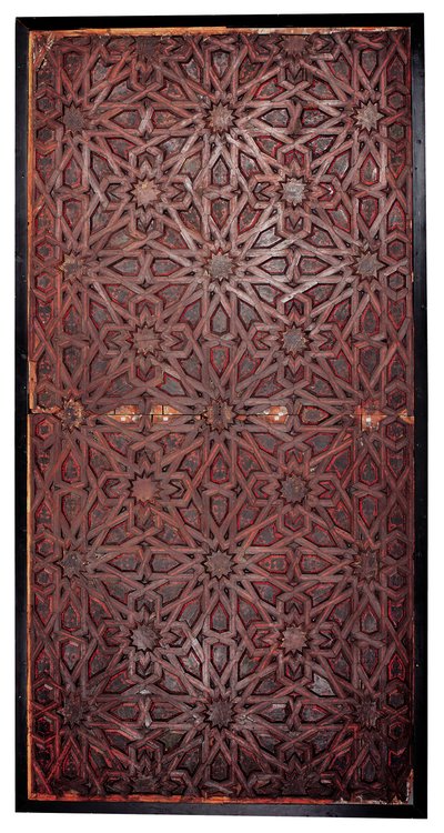 Plafond géométrique mudéjar, sud de l