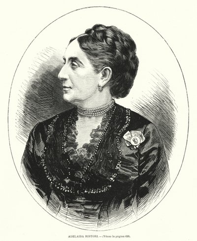 Adelaide Ristori, actrice italienne - Spanish School