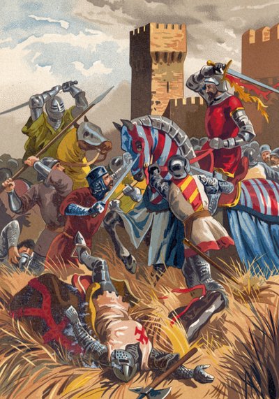 Bataille de Muret - Spanish School
