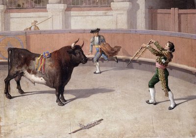 Scène de tauromachie, 19e siècle - Spanish School