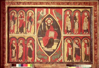 Le Christ et ses apôtres - Spanish School
