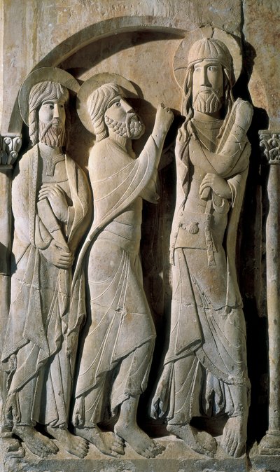 Christ et les pèlerins d