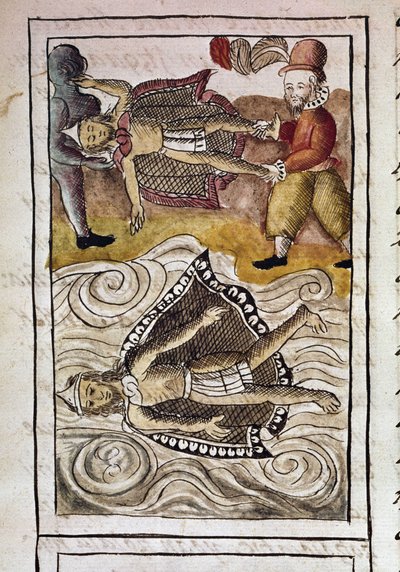 Codex de la conquête du Mexique : Les corps d