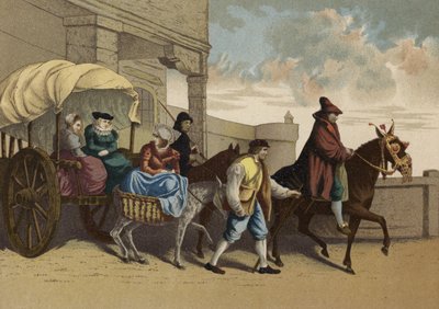 Costumes de la bourgeoisie française, XVIe siècle - Spanish School