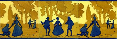 Scène galante à la campagne - Spanish School