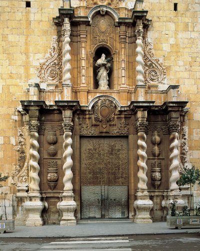 Détail de la façade de l