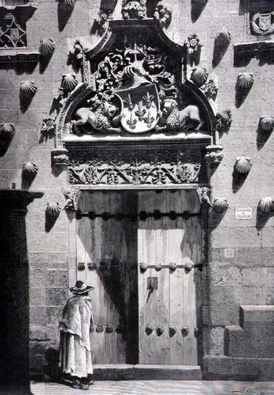 Porte de la Casa de las Conchas, Salamanque - Spanish School