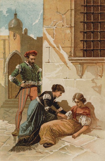 Épisode de la vie de Saint Vincent de Paul - Spanish School