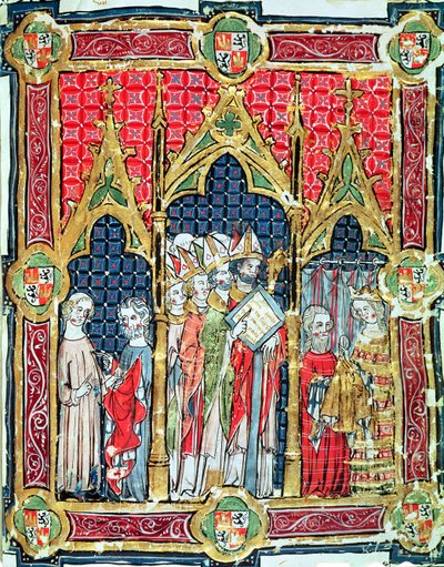 Fol.13r Couronnement des Rois d